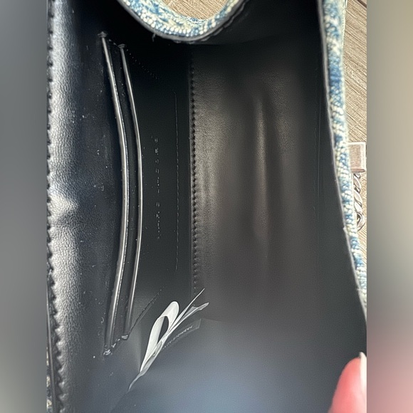 🎉SOLD🎉Marc Jacobs Monogram 2-way shoulder bag THE MINI TOP HANDLE Denim Bag - Picture 6 of 7